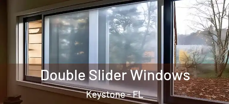  Double Slider Windows Keystone - FL
