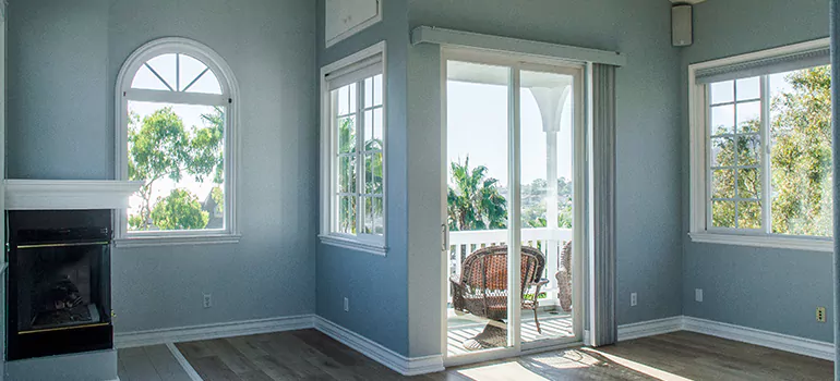 Tempered Glass Sliding Door inKeystone, FL
